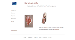 Desktop Screenshot of marielydiejoffre.com